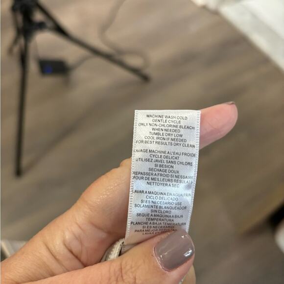 BCBG MaxAzria Brown and Yellow Geometric Print Halter Dress Size XXS - Picture 7 of 7